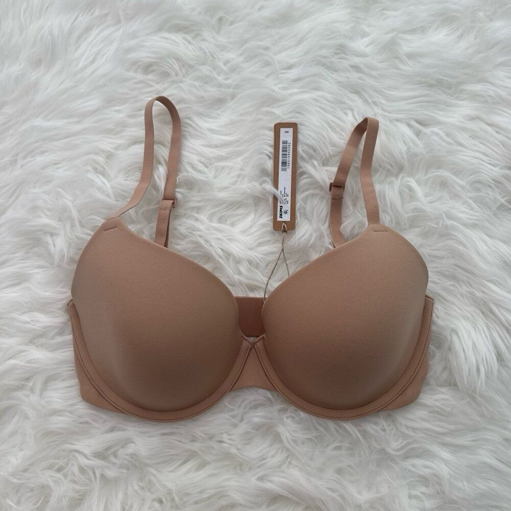 Skims Fits Everybody T-Shirt Bra Clay Size 32D